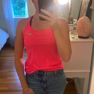 Nike Neon Pink Racerback Tank